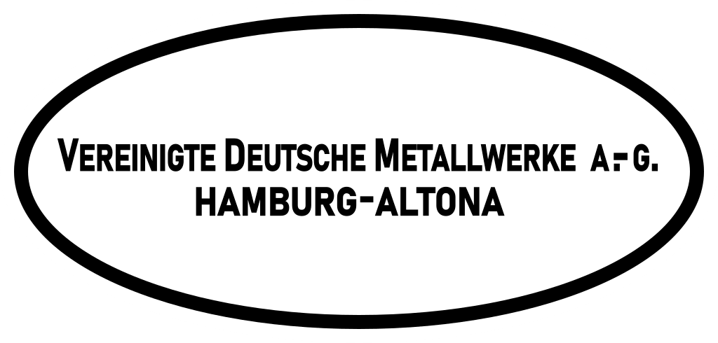 Vereinigte Deutsche metallwerke A.-G.Hamburg-Altona